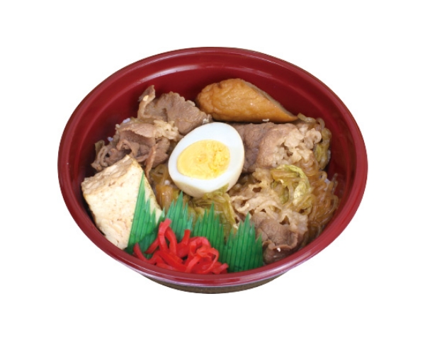 すき焼き丼｜まんまる弁当
