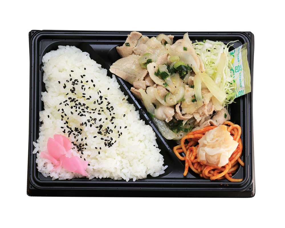 塩豚弁当｜まんまる弁当