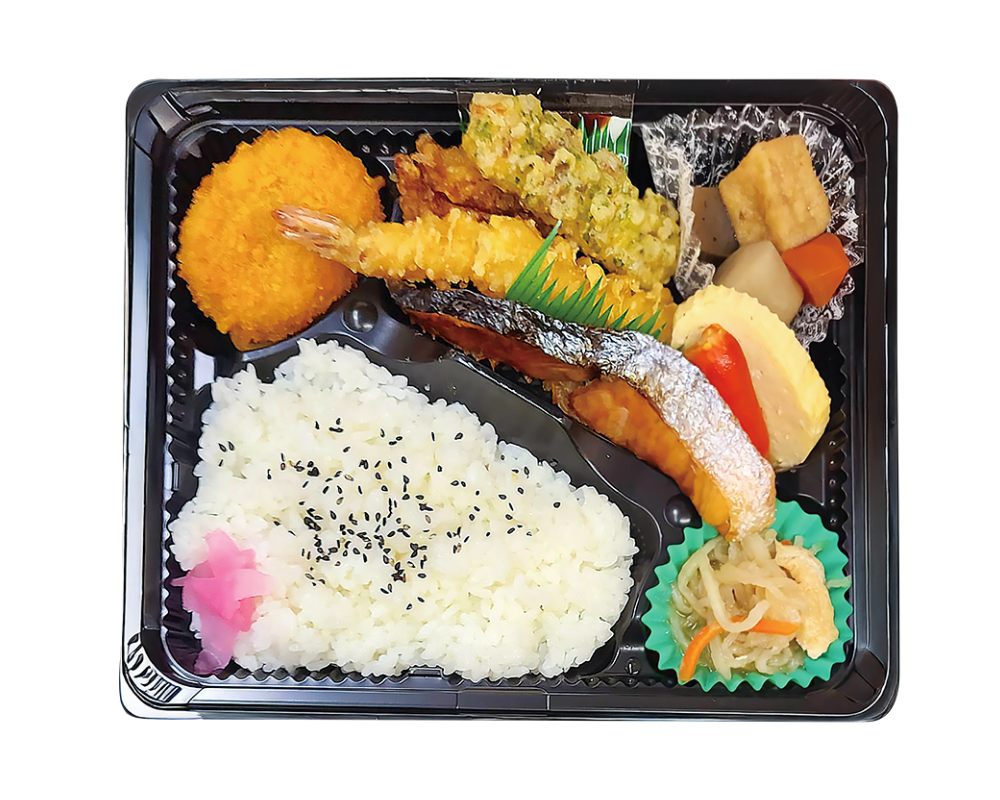鮭弁当デラックス｜まんまる弁当